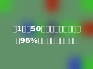 六1班有50人，某天该班出勤率为96%，这天缺席多少人．
