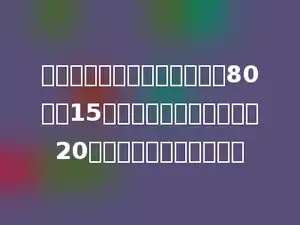 生产一批零件，计划每天生产80个，15天完成，实际每天多生产20个，可以提前几天完成？