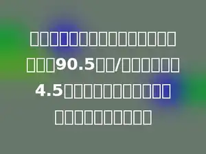 淘气全家五一假期开车去北京游玩，车速90.5千米/小时，行驶了4.5小时到达目的地，算一算他们共走了多少千米？