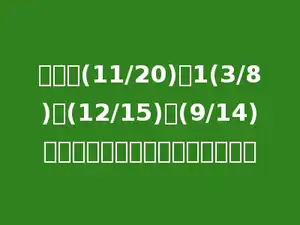 在分数(11/20)、1(3/8)、(12/15)、(9/14)中，不能化为有限小数的是多少．