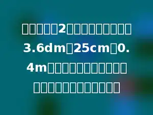 王叔叔要做2个长、宽、高分别是3.6dm、25cm、0.4m的无盖长方体铁皮水桶，需要用铁皮多少平方分米？
