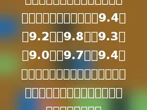 小明参加了学校演讲比赛，七名评委对她的评分分别是：9.4分、9.2分、9.8分、9.3分、9.0分、9.7分、9.4分．按照评分规则，去掉一个最高分和一个最低分再算平均分，小明最后得了多少分？