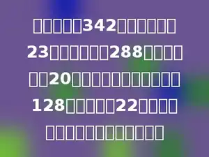 某列车通过342米的隧道用了23秒，接着通过288米的隧道用了20秒，这列火车与另一列长128米、速度为22米的列车错车而过，问需要几秒钟？