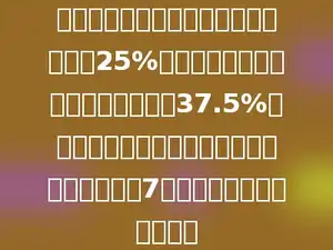 某班参加科技小组的人数占全班人数的25%，参加美术小组的人数占全班人数的37.5%，参加美术小组的人数比参加科技小组的人数多7人．该班共有学生多少人？