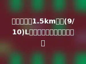 一辆汽车行1.5km耗油(9/10)L，平均每千米耗油多少升？
