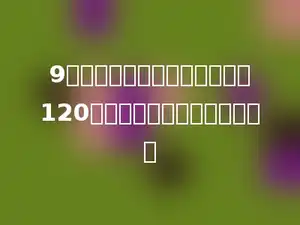 9个方队接受检阅，每个方队有120人．一共有多少人接受检阅？