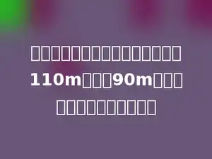 学校的足球场是一个长方形，长为110m，宽是90m，这个足球场的周长是多少．