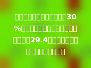 李叔叔买房，先付了房价的30%为首付款，其余向银行贷款．已知贷款29.4万元，这套房子的总价是多少万元？