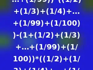 (1+(1/2)+(1/3)+…+(1/99))*((1/2)+(1/3)+(1/4)+…+(1/99)+(1/100))-(1+(1/2)+(1/3)+…+(1/99)+(1/100))*((1/2)+(1/3)+(1/4)+…+(1/99))．