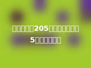 一个因数是205，另一个因数是5，积是多少．