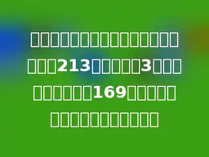 学校组织参观科技馆，上午参观的学生有213人，下午有3批学生来参观，每批169人．这一天一共有多少学生来参观？