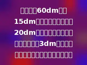 在一个长60dm，宽15dm的长方体容器中，有20dm深的水，如果在水中沉入一个棱长3dm的正方体铁块，这时容器水深多少分米？