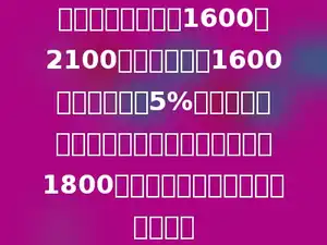 如果个人月收入在1600～2100元之间，超过1600元的部分就按5%的税率缴纳个人所得税．方方的爸爸月收入1800元，他应缴纳个人所得税多少元？