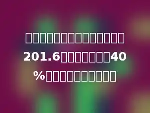 某县于九八年受涝灾，只收粮食201.6吨，比前年减产40%，前年收粮食多少吨？