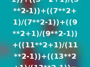 ((3**2+1)/(3**2-1))+((5**2+1)/(5**2-1))+((7**2+1)/(7**2-1))+((9**2+1)/(9**2-1))+((11**2+1)/(11**2-1))+((13**2+1)/(13**2-1))=多少．