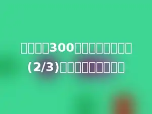 一件上衣300元，上衣比裤子多(2/3)，一条裤子多少钱？