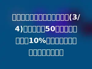 修一条公路，已经修了全长的(3/4)，如果再修50米，则余下全长的10%没有修，这一条公路全长多少米？