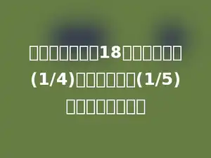 甲乙两堆煤共重18吨，甲堆煤的(1/4)等于乙堆煤的(1/5)，甲堆煤多少吨？